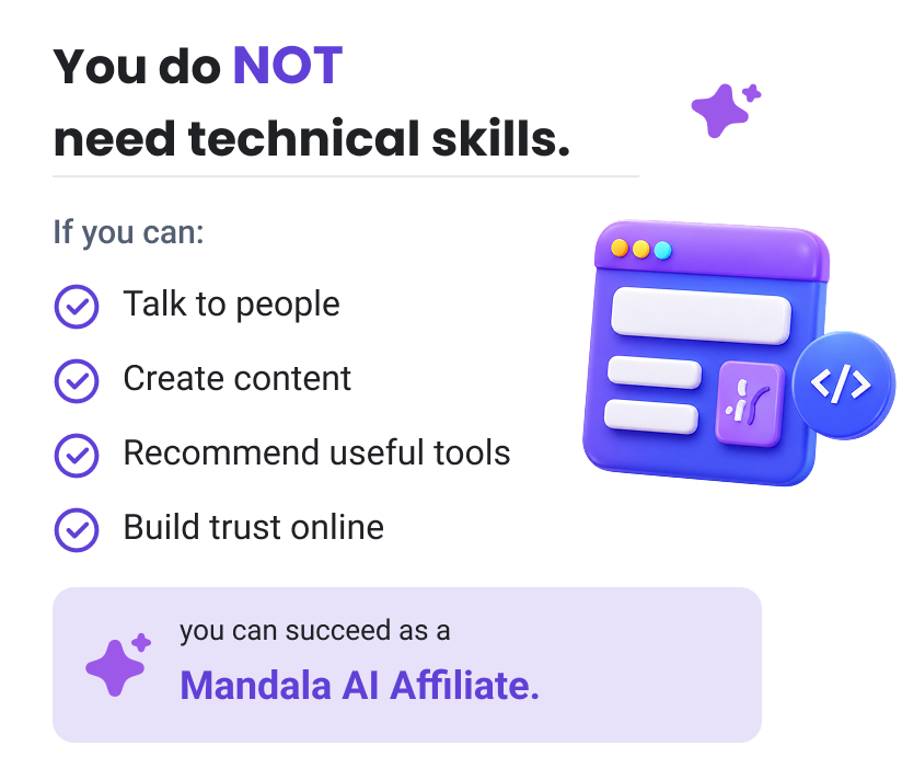 need technical skills.